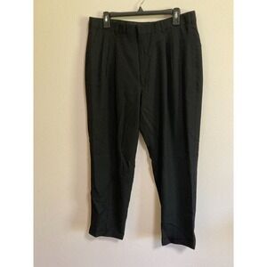 City Streets Custom Fit Suits Black Dress Pants Slacks Size 36x30‎ Men Straight